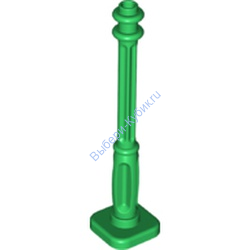 Деталь Лего Опора 2 х 2 х 7 Основание Фонаря Цвет Зеленый