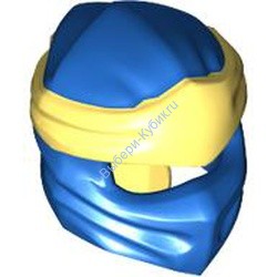 Деталь Лего Шлем Ниндзя Цвет Синий