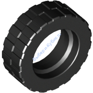 Деталь Лего Шина 175 Мм D х 6 Мм Цвет Черный