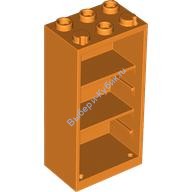 Деталь Лего Шкаф/ Холодильник 2 x 3 x 5 Цвет Оранжевый