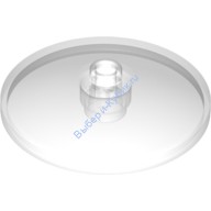 Деталь Лего Тарелка 4 х 4 Перевернутая Цвет Прозрачный