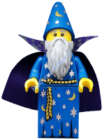 Б/У!!!! Минифигурка Лего Коллекционные Волшебник