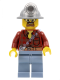 Минифигурка Лего Сити - Шахтер