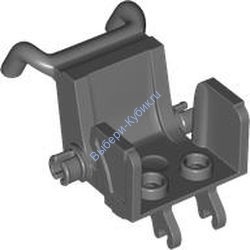 Деталь Лего Инвалидная Коляска Цвет Темно-Серый