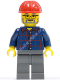 Минифигурка Лего Сити - Рабочий