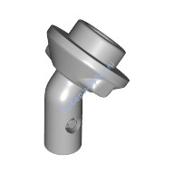 Деталь Лего Подставка Для Позирования Штанга С Полым Стержнем Цвет Светло-Серый