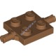 Деталь Лего Пластина 2 х 2 С Держателями Для Колес Цвет Карамельный