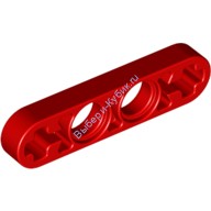 Деталь Лего Техник Бим 1 х 4 Тонкий Цвет Красный