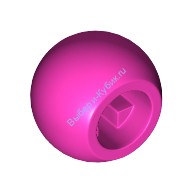 Деталь Лего Техник Поворотный Шар Цвет Темно-Розовый