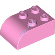 Деталь Лего Кубик Модифицированный 2 х 3 С Закругленным Верхом Цвет Ярко-Розовый