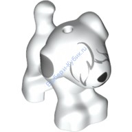 Деталь Лего Собака Фрэндс Цвет Белый