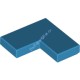Деталь Лего Плитка 2 х 2 Угол Цвет Темно-Лазурный