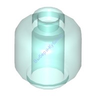 Деталь Лего Голова Минифигурки Цвет Прозрачно-Голубой