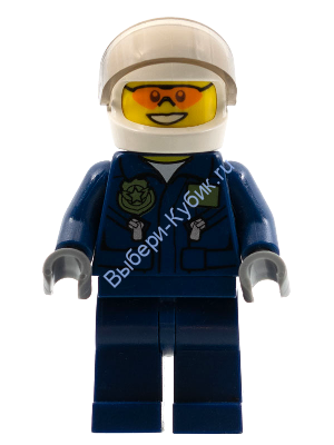 Минифигурка Лего Сити - Городской полицейский cty0535