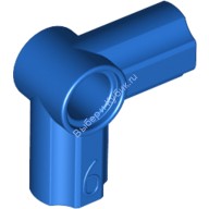 Деталь Лего Техник Коннектор Угловой #6 - 90 Градусов Цвет Синий