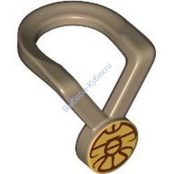 Деталь Лего Медаль Цвет Темно-Песочный