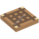 Деталь Лего Плитка 2 х 2 С Декором Цвет Карамельный