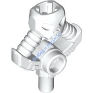 Деталь Лего Рукоятка С Черепом Цвет Белый