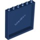 Деталь Лего Панель 1 х 6 х 5 Цвет Темно-Синий