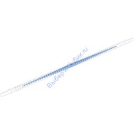 Деталь Лего Шланг Гибкий Гофрированный С 8 Мм Ends 19L С Синим Центром Цвет Прозрачный