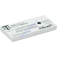 Деталь Лего Плитка 2 х 4 Брик Банк Цвет Белый