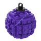Набор деталей Лего ОТ Выбери Кубик Ёлочный Шар Фиолетовый