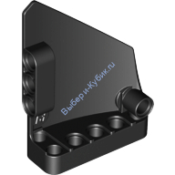 Деталь Лего Техник Панель #13 Большая Короткая Гладкая Сторона A Цвет Черный