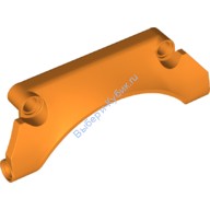 Деталь Лего Техник Панель #30 Брызговик Арочный 9 х 2 х 3 Цвет Оранжевый