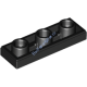Деталь Лего Плитка 1Х3 Перевернутая Цвет Черный