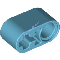 Деталь Лего Техник Бим 1 х 2 Толстый С Отверстиями Под Ось И Пин Цвет Умеренно-Лазурный