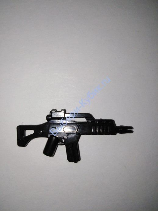 Деталь Аналог Совместимый С Лего Оружие Цвет Черный