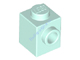Деталь Лего Кубик Модифицированный 1 х 1 С Штырьком На 1 Стороне Цвет Светлая Аква