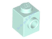 Деталь Лего Кубик Модифицированный 1 х 1 С Штырьком На 1 Стороне Цвет Светлая Аква