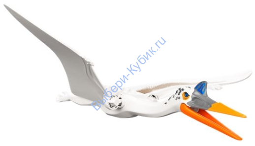 Деталь Лего Динозавр Кецалькоатль Цвет Белый