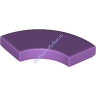 Деталь Лего Плитка Круглый Угол 2 х 2 Макарони Цвет Умеренно-Лавандовый