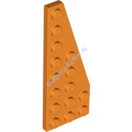 Деталь Лего Пластина Клин 8 х 3 Правая Цвет Оранжевый