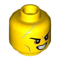 Деталь Лего Голова Минифигурки Цвет Желтый