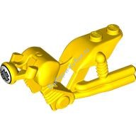 Деталь Лего Верхняя Часть Мотоцикла С Двойным Выхлопом Цвет Желтый