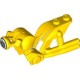 Деталь Лего Верхняя Часть Мотоцикла С Двойным Выхлопом Цвет Желтый