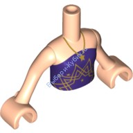 Деталь Лего Торс Мини Долл Френдс С Рисунком Цвет Светло-Телесный
