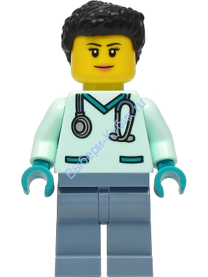 Минифигурка Лего Сити Ветеринар