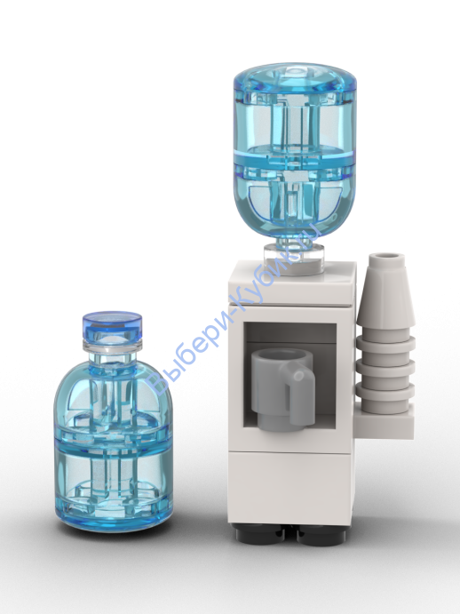 Набор деталей Лего от Выбери Кубик Кулер С Бутылками