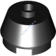 Деталь Лего Конус 2 х 2 Обрезанный Цвет Черный