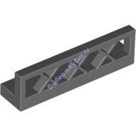 Деталь Лего Забор 1 х 4 х 1 Цвет Темно-Серый