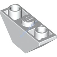 Деталь Лего Скос Перевернутый 45 3 х 1 Двойной Цвет Белый