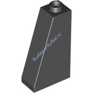 Деталь Лего Скос 75 2 х 1 х 3 - Полый Штырек Цвет Черный