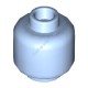 Деталь Лего Голова Минифигурки Цвет Ярко-Светло-Голубой