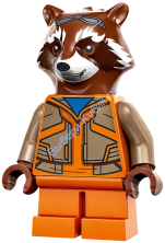 Минифигурка Лего Супер Хироус Енот sh858