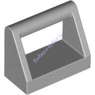 Деталь Лего Плитка Модифицированная 1 х 2 С Ручкой Цвет Светло-Серый