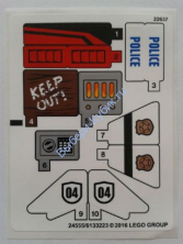 Наклейки К Набору Лего 60131 - (24555/6133223)